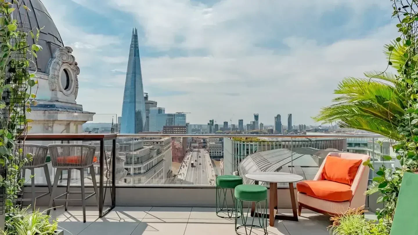 Wagtail Rooftop in London with iconic city views, rooftop seating and modern design.